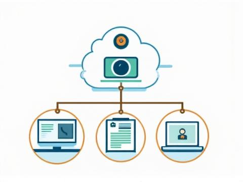 Schéma illustrant le workflow automatisé de dépistage de la rétinopathie diabétique par IA.