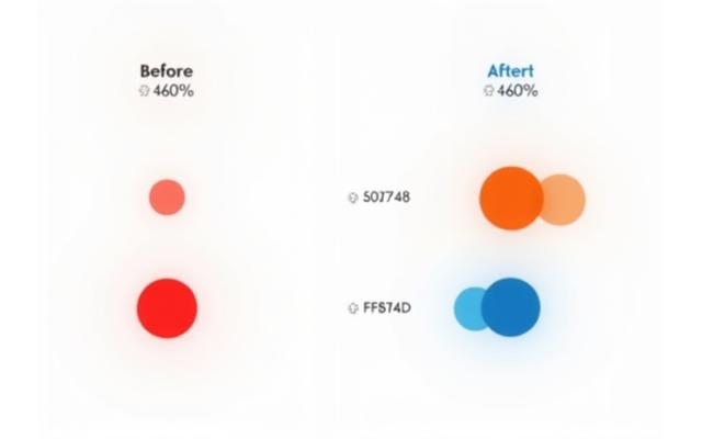 Graphique illustrant la réduction des faux positifs de 50% et des faux négatifs de 60% grâce à l'IA de Santé Lumina.