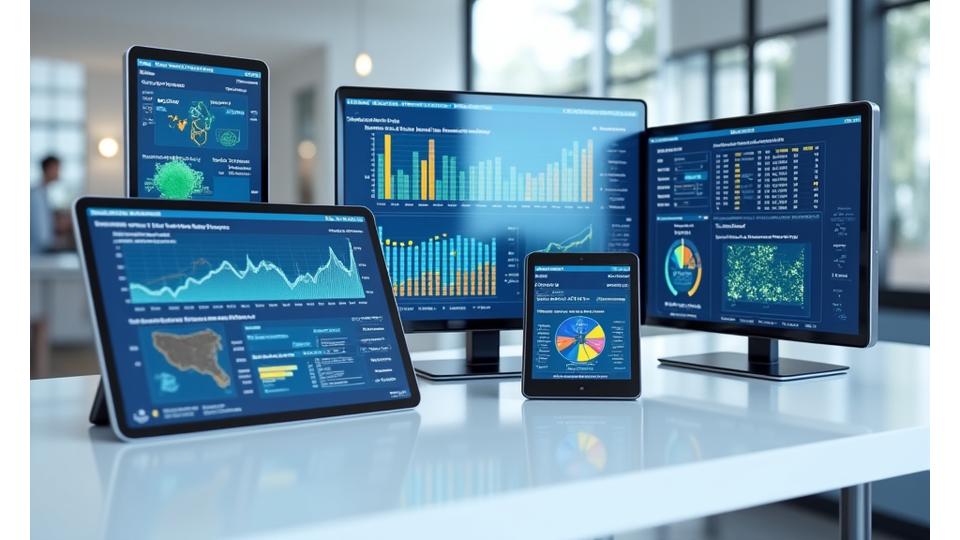 Tableaux de bord interactifs d'analyse de données médicales