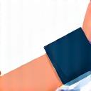 Icône stylisée d'un bras avec un tensiomètre, représentant l'hypertension.