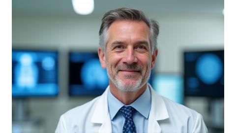 Thumbnail vidéo du Dr. Martin, Chef de service radiologie